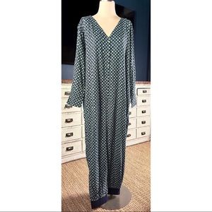 Anthropologie Alexandra Farmer Sleep Flannel Jumpsuit XL